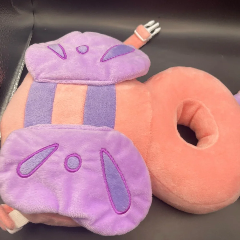 Marvin’s babyguard head protector pillow Pink and Purple butterfly
